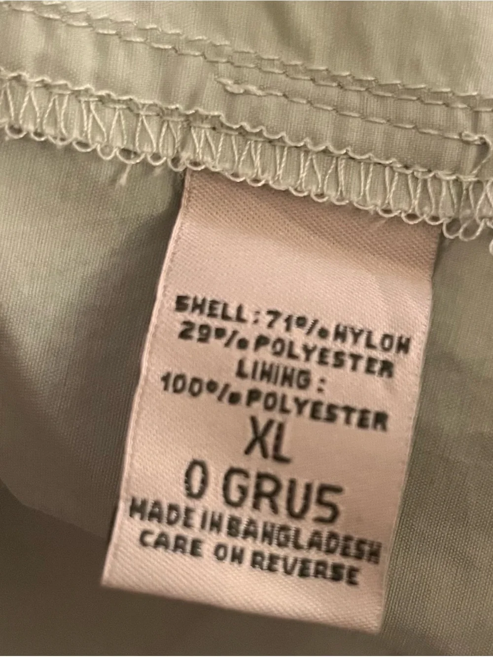 L.L. Bean Men's Lightweight Shirt Jacket in Sage Green